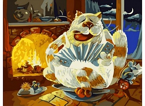 Раскраска по номерам - Василич, 40 х 50 см. (Белоснежка, 834-AB)